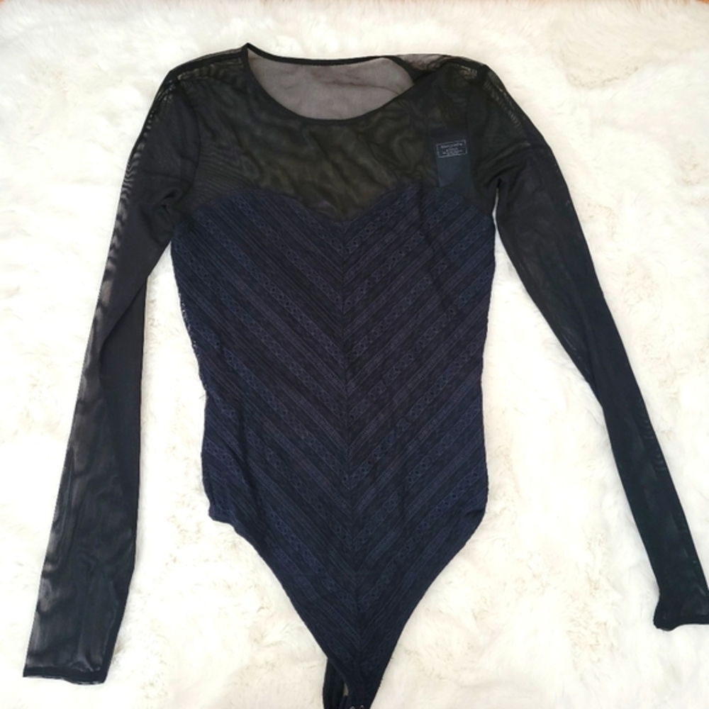 Dynamite Black sheer bodysuit